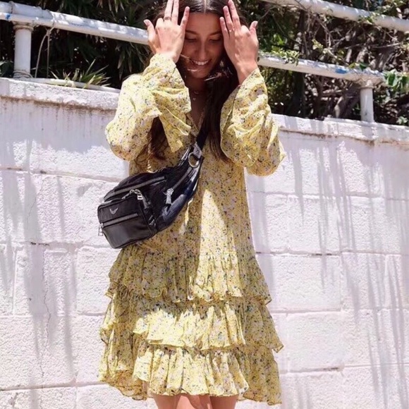 - Zadig & Voltaire Rebbie Anemone Dress Size Small - Picture 9 of 16